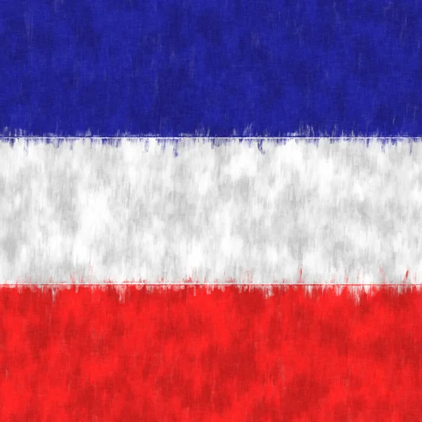 로스알 엠블렘 캔버스 국가의 깃발을 — 스톡 사진