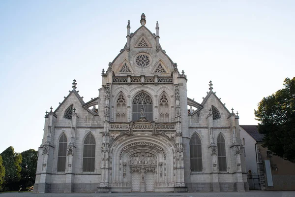 Buiten Kathedraal Van Bourg Bresse Frankrijk — Stockfoto