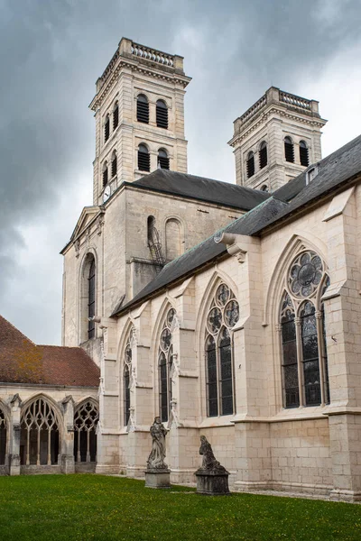 Architectuur Van Kathedraal Van Verdun Frankrijk Met Zijn Klooster — Stockfoto