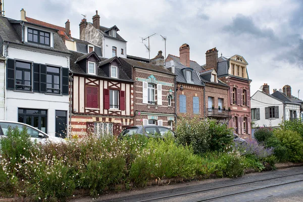 Architecture Old Houses Town Saint Valry Sur Somme France — Stock Photo, Image