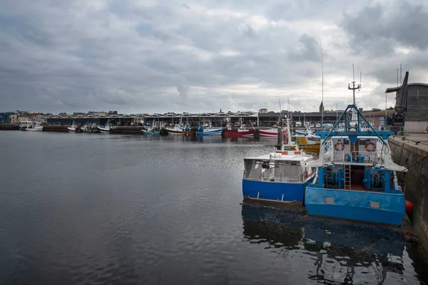 View Town Dieppe Its Fishing Port Normandy France — Stock Photo, Image