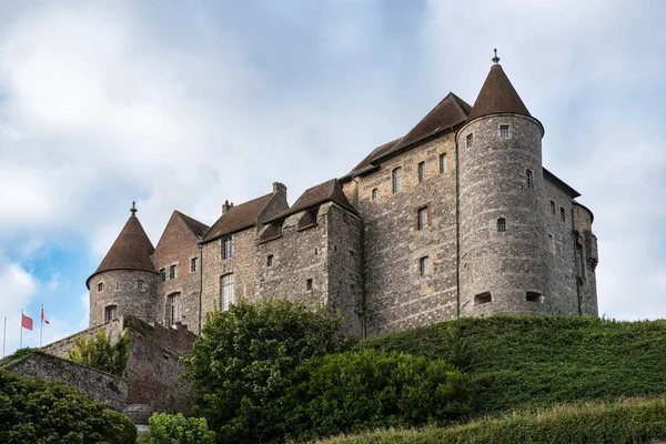 Stary Zamek Miasta Dieppe Normandii Francji — Zdjęcie stockowe
