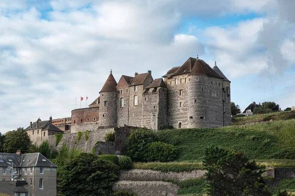 Stary Zamek Miasta Dieppe Normandii Francji — Zdjęcie stockowe