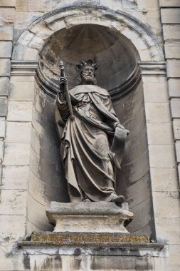eligious statue of Fcamp Abbey in France