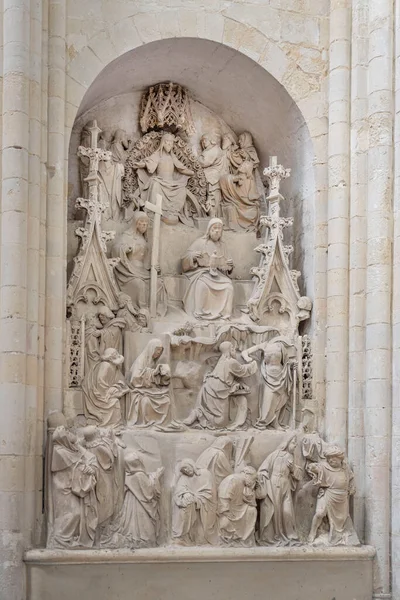 Eligious Statue Fcamp Abbey France — стоковое фото