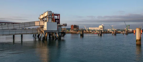 Ferry Dock Port Havre France — Stock Photo, Image