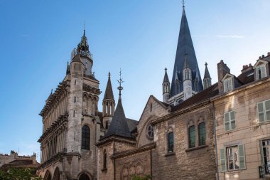 Kilisenin mimarisi Notre Dame de Dijon, Burgundy, Fransa