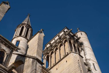 Kilisenin mimarisi Notre Dame de Dijon, Burgundy, Fransa