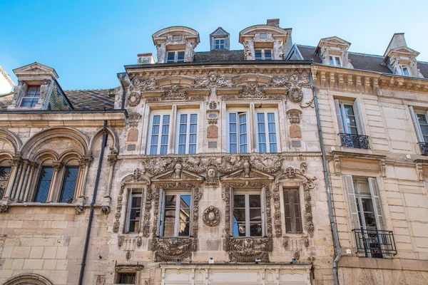 Piękna Architektura Centrum Dijon Francji — Zdjęcie stockowe