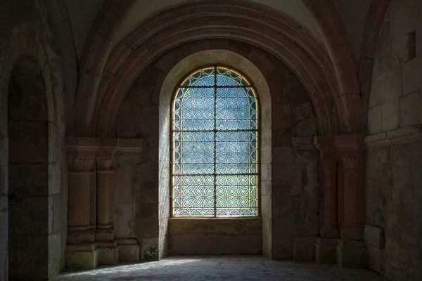 Architecture Cistercian Abbey Fontenay Burgundy France — Stock Photo, Image