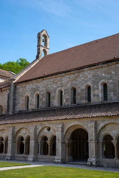 Architektur Der Zisterzienserabtei Von Fontenay Burgund Frankreich — Stockfoto