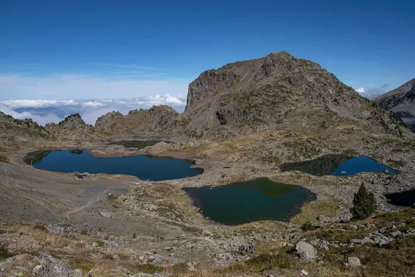 Lago Robert Las Montañas Chamrousse Los Alpes Francia — Foto de Stock