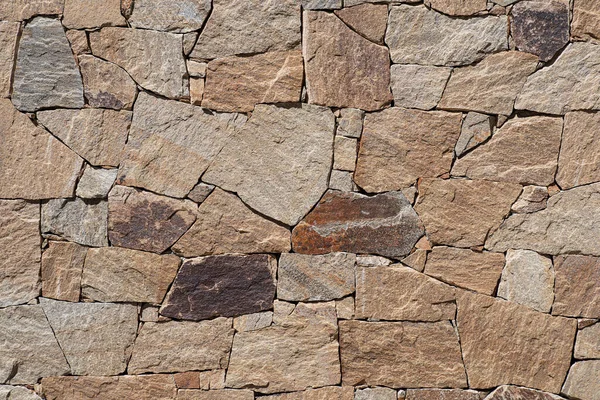 Textura Uma Parede Pedra Marrom Nos Alpes — Fotografia de Stock