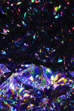 Bir Holografik Bilimkurgu Fütüristik Vibe Soyut Parlak Arkaplan