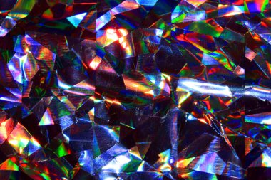 Bir Holografik Bilimkurgu Fütüristik Vibe Soyut Parlak Arkaplan