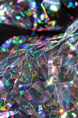 Bir Holografik Bilimkurgu Fütüristik Vibe Soyut Parlak Arkaplan