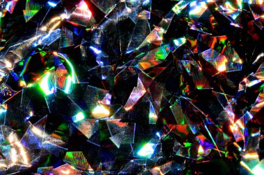 Bir Holografik Bilimkurgu Fütüristik Vibe Soyut Parlak Arkaplan