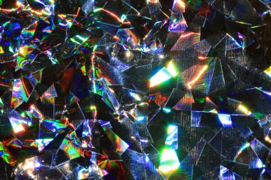 Bir Holografik Bilimkurgu Fütüristik Vibe Soyut Parlak Arkaplan