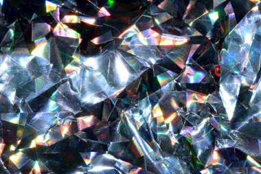 Bir Holografik Bilimkurgu Fütüristik Vibe Soyut Parlak Arkaplan