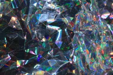 Bir Holografik Bilimkurgu Fütüristik Vibe Soyut Parlak Arkaplan