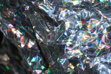 Bir Holografik Bilimkurgu Fütüristik Vibe Soyut Parlak Arkaplan