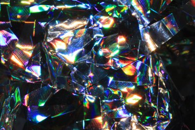 Bir Holografik Bilimkurgu Fütüristik Vibe Soyut Parlak Arkaplan