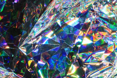 Bir Holografik Bilimkurgu Fütüristik Vibe Soyut Parlak Arkaplan