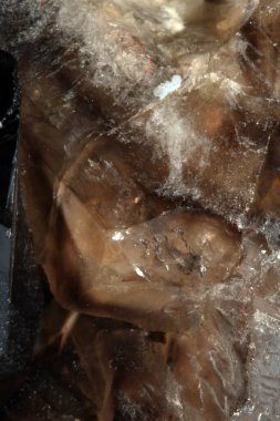 Ruhani Kristal Kuvars Değerli Taş Yakın plan