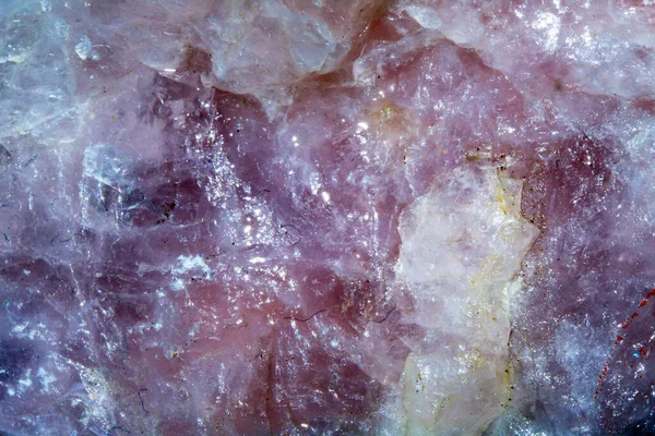 Ruhani Kristal Kuvars Değerli Taş Yakın Plan — Stok fotoğraf