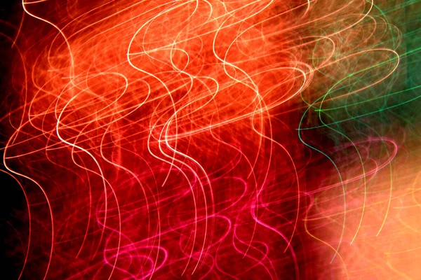 Vibrant Colours Neon Lines Digital Light Background — Stock Photo, Image