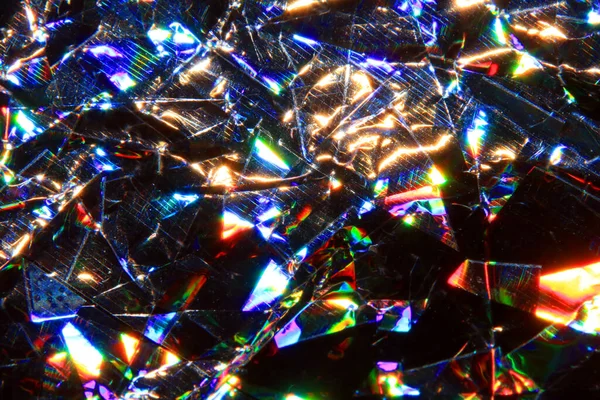 Close Up holographic Background for Tech or Festive Shine