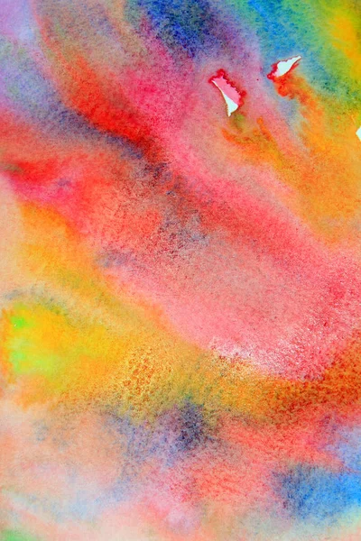 Aquarela Splatter Paint Abstract Blended Background — Fotografia de Stock