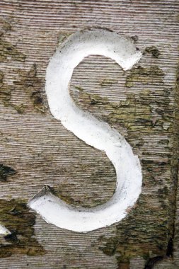 Sıkıntılı Durum Tipografisinde Yazılı Sözcükler Bulundu