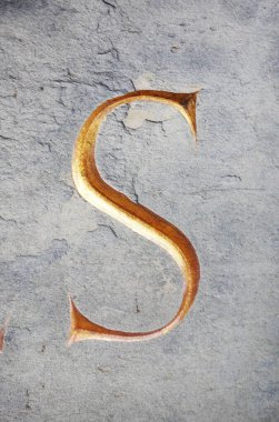 Sıkıntılı Durum Tipografisinde Yazılı Sözcükler Bulundu