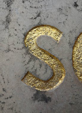 Sıkıntılı Durum Tipografisinde Yazılı Sözcükler Bulundu