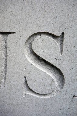 Sıkıntılı Durum Tipografisinde Yazılı Sözcükler Bulundu