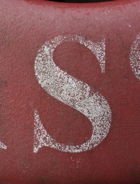 Sıkıntılı Durum Tipografisinde Yazılı Sözcükler Bulundu