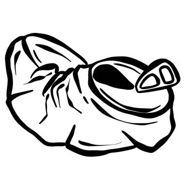 Ezilmiş Soda Cola Tin veya Alüminyum Konserve Logo Maskotu