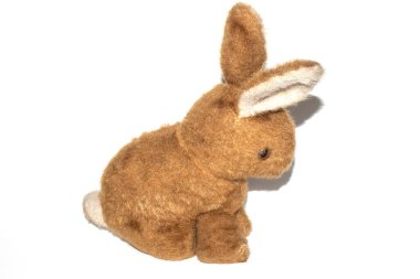 A Old vintage very worn and battered soft toy