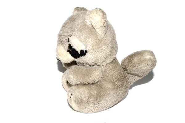 Old Vintage Very Worn Battered Soft Toy — Stock Photo, Image