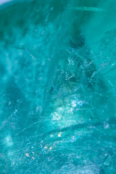 Een Close Van Semi Kostbare Kristallen Steen Met Gekartelde Spirituele — Stockfoto