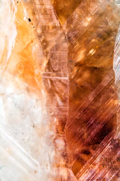 Jagged Spiritüel Kenarlı Yarı Kıymetli Kristal Taş Yakın Plan — Stok fotoğraf