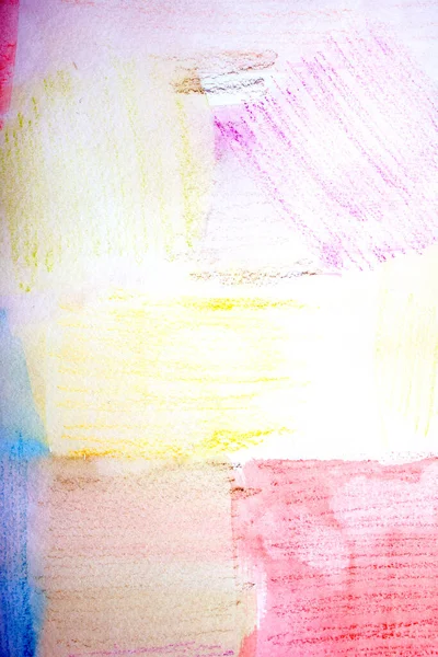 Kolorowa Farba Akwarelowa Pociągnięcie Pędzla Tle — Zdjęcie stockowe