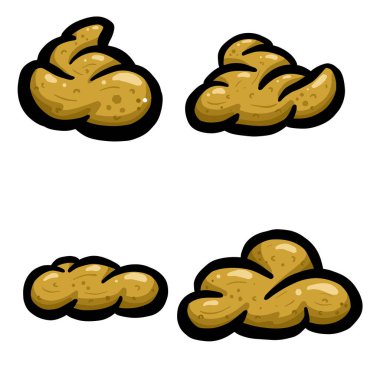 Çizgi film dışkısı ya da bok kahverengi pislik.