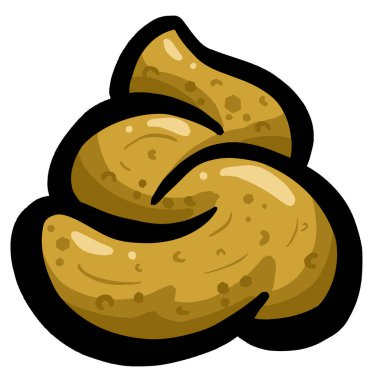 Çizgi film dışkısı ya da bok kahverengi pislik.