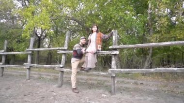 The guy with the girl on the ranch