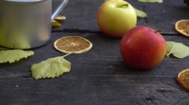 Slow Motion Outdoor Table food lunch concept