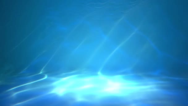 Slow Motion Shot Water Beautiful Blue Pool — Vídeo de Stock