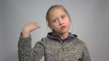 4k What a heat. Exhausted young girl suffer from extra hot temperature at home