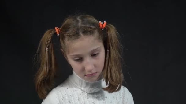 Angry Woman Upset Girl Pensive Woman Feeling Furious Mad Crazy — Video Stock